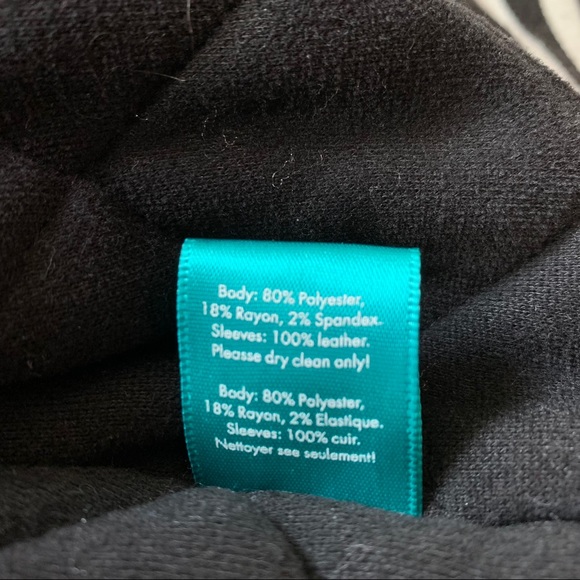 Large Leather Pink Dolphine Bomber Varsity Jacket - Picture 6 of 6